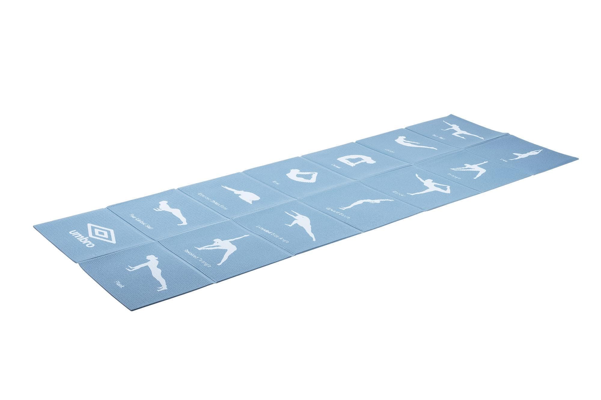 Umbro Plat.mat Gymnastique Pliable, Matelas de Yoga Non-Dérapant, Mat Matériaux Élégants pour Fitness et Échauffement, D