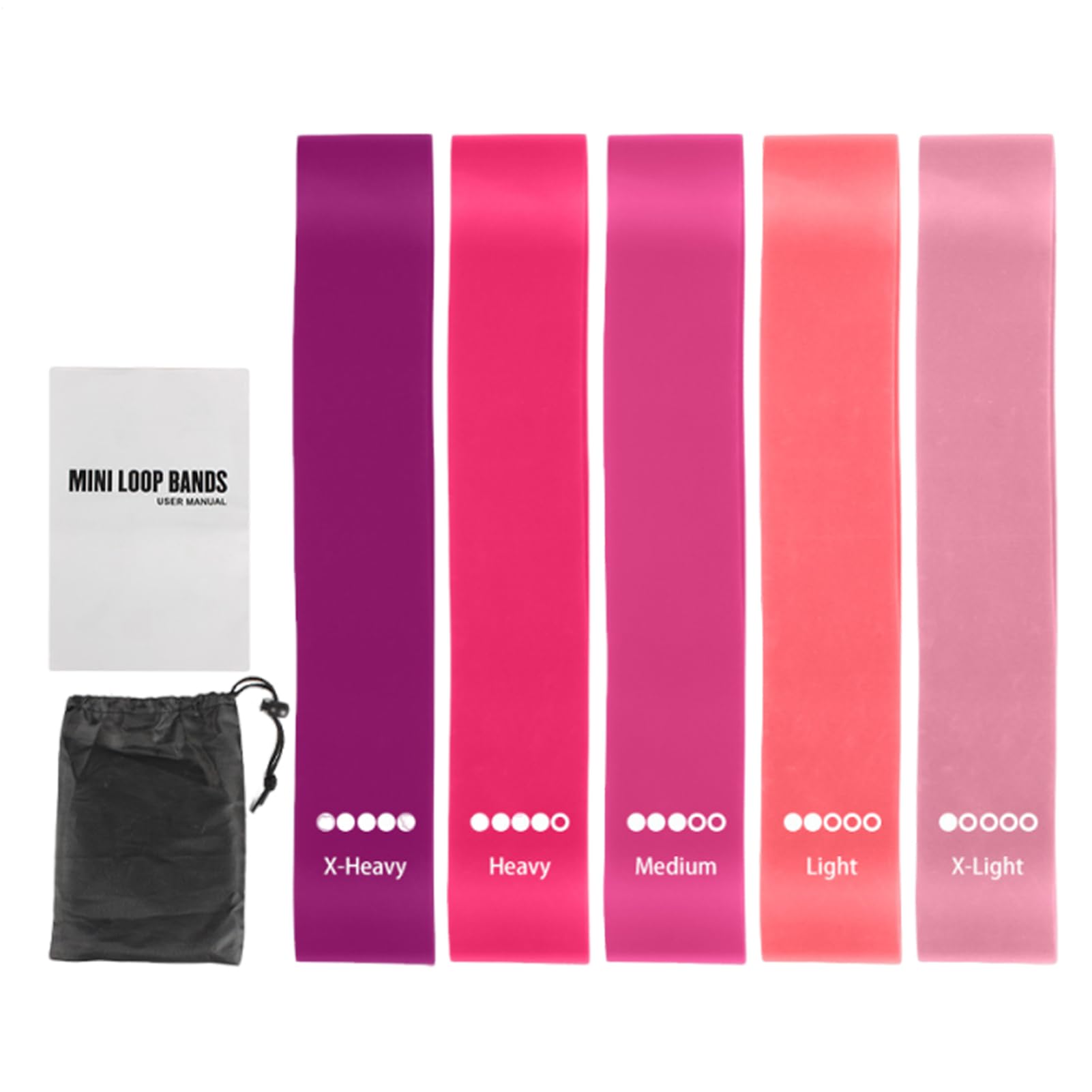 Bande de résistance Gym Equipment - Exercices pour Femmes et Hommes, Pilates et Fitness Indoors et Outdoors, Spéciale Yo